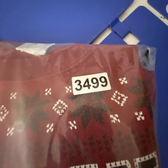 VTG Carolina Gamecocks Champion Sweatshirt Adult Large Red Holiday Vibes Snow - Picture 10 of 10